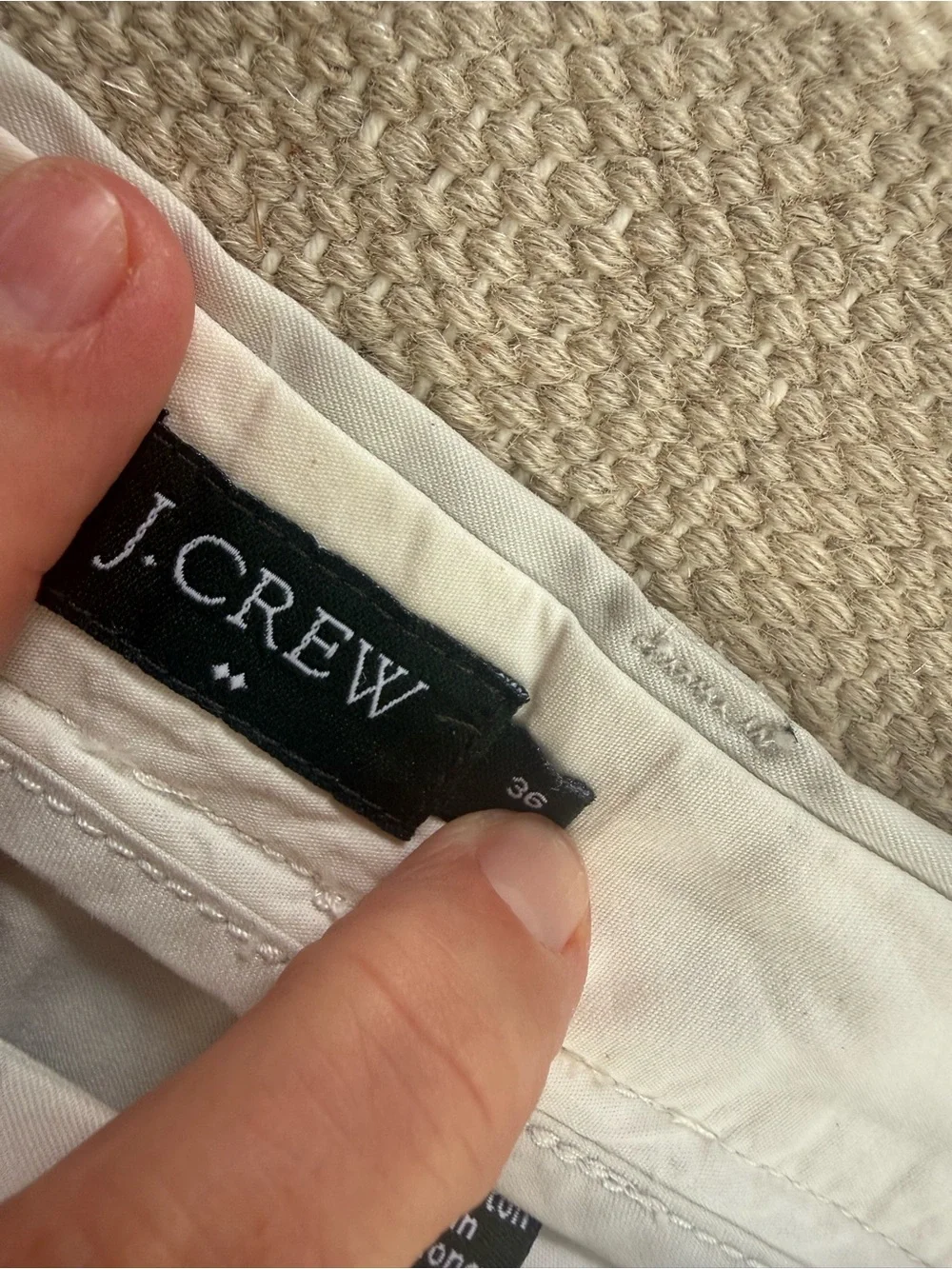 J. Crew Men’s Khaki Flat Front  Chino Shorts 36W. Clean smoke & pet free home